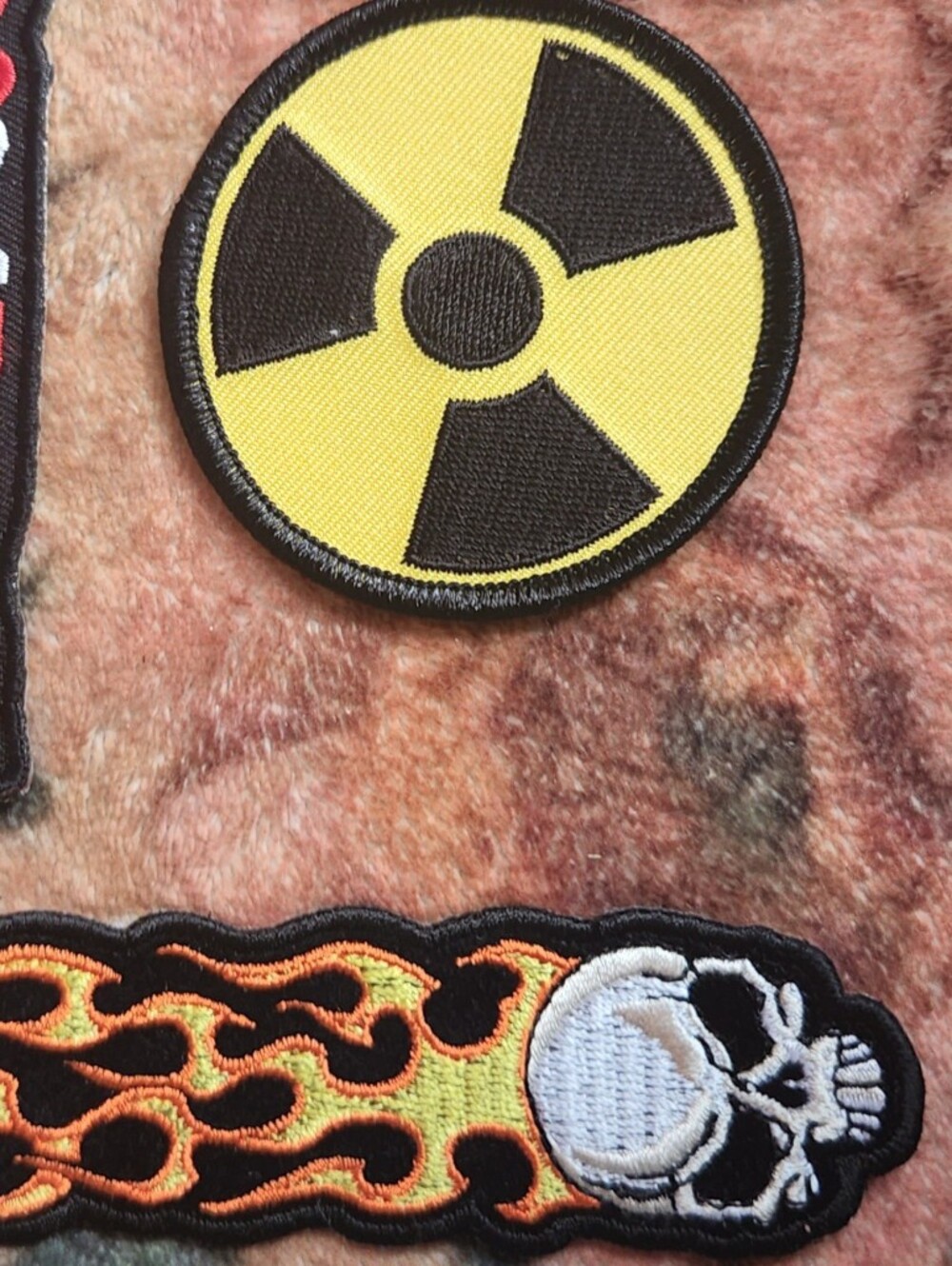 New Metal Music Punk Rock Patch Pair